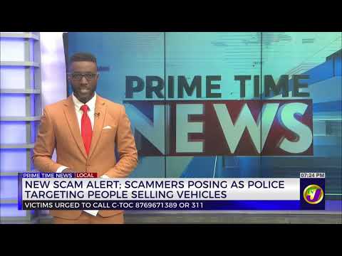 New Scam Alert: Scammers Posing as Police Targeting People Selling Vehicles | TVJ News