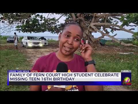 Family of Fern Court High Student Celebrate Missing Teen 16th Birthday | TVJ News