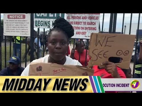 MPM Waste Workers Protest After Electrocution Incident  | Midday News