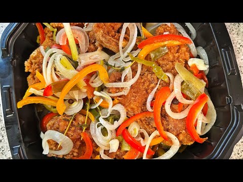 Jamaican Escovitch Fried Chicken