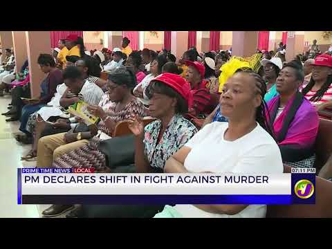 PM Declares Shift In Fight Against Murder | TVJ News