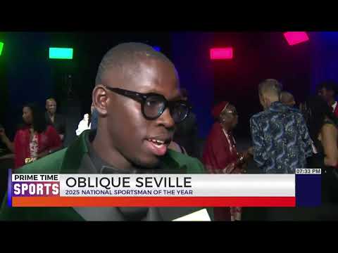 Oblique Seville & Tina Clayton Crowned Nt’l Sportsman & Sportswoman Of The Year | TVJ Sports