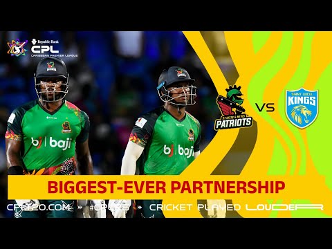 Kyle Mayers and Evin Lewis’s RECORD-BREAKING 200-Run Partnership! 😱