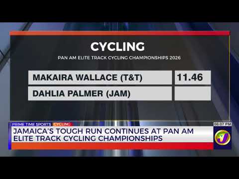 Jamaica’s Tough Run Continues At PAN AM Elite Track Cycling Championships | TVJ Sports