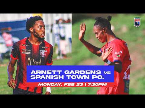 LIVE: Arnet gardens FC vs Spanish Town Police FC | Jamaica Premier League Game Week 24