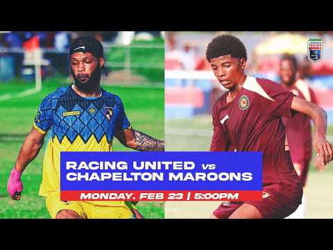 LIVE: Racing Utd vs Phoenix Chapleton Maroons FC | Jamaica premier League Game Week 24