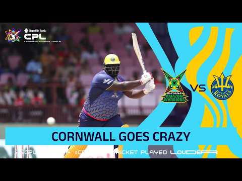 Rahkeem Cornwall Smashes INCREDIBLE Innings vs Guyana! 😱