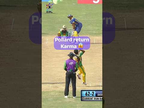 Pollard’s KARMA returned from Gayle! 😱