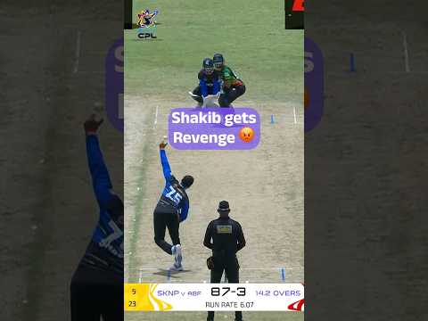 Shakib’s CRAZY revenge over Rizwan! 😱