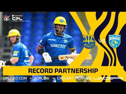 Glenn Phillips and Kyle Mayers’ RECORD-BREAKING Partnership! 😱