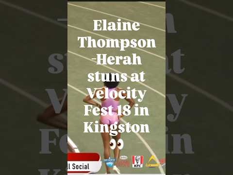 Elaine Thompson-Herah turns heads with shock performance in Kingston