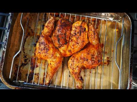 Simple Oven Roasted Rou Cou (annatto) Chicken