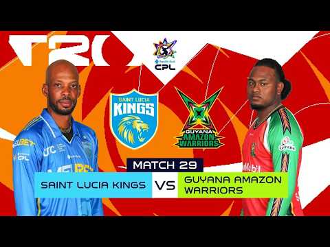 CRAZY Qualifying Battle! 😱 | Guyana Amazon Warriors vs St Lucia Kings | CPL 2025