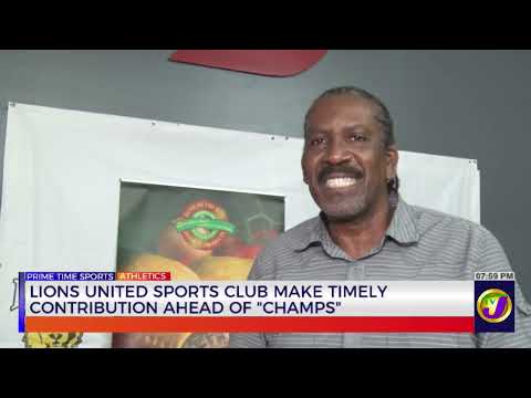 Lions United Sports Club Make Timely Contribution Ahead of Champs | TVJ Sports
