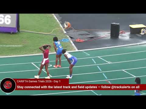 No Stopping Her! Scott Storms to U17 Girls 100m Victory at CARIFTA Games Trials!