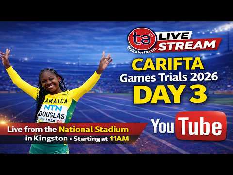 Jamaica CARIFTA Games 2026 Trials – Day 3 Live Stream