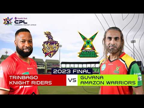 Historic Final Match! 🔥 | Guyana Amazon Warriors vs Trinbago Knight Riders | CPL 2023