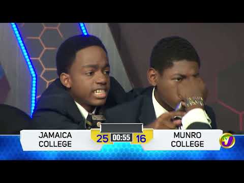 Jamaica College vs Munro College | March 13 | TVJ Schools’ Challenge Quiz
