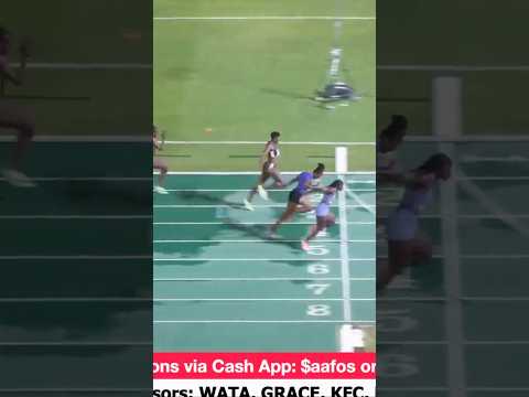 10.96! Lavanya Williams Gets It Done 🔥