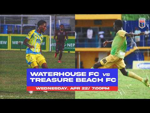 LIVE: Waterhouse F.C. vs Treasure Beach F.C. | Jamaica Premier League MD-36