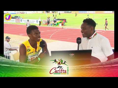 Jason Pitter Shares that he was Aiming for the Carifta U17 400M Record  | Carifta 2026