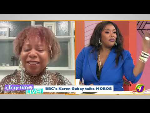 BBC’S KAREN GABAY TALKS MOBOS | TVJ Daytime Live