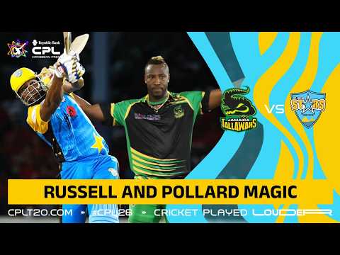 Kieron Pollard and Andre Russell’s GREATEST Innings Back-to-Back! 😱