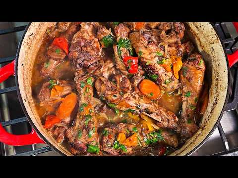 Easy & Foolproof Caribbean Stewed Turkey Wings (Rich & Savory)