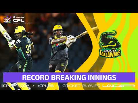 Chris Gayle and Andre Russell MAGIC for Jamaica! 🔥