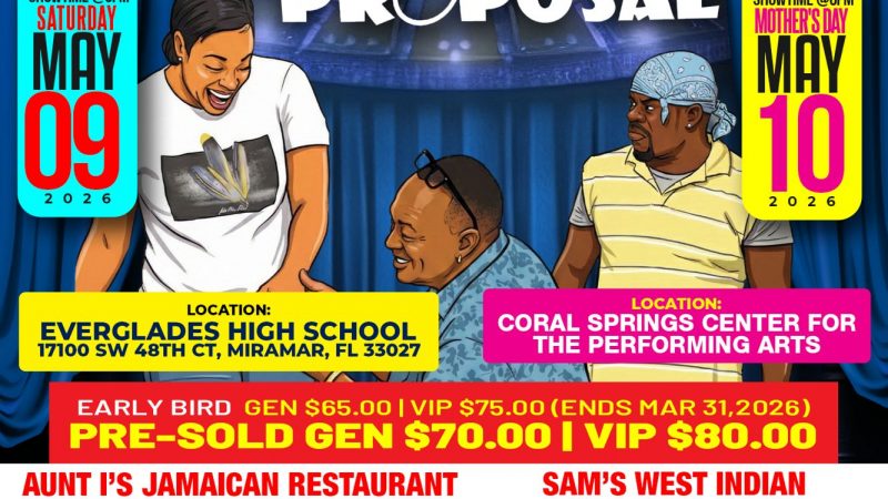 Patrick Brown’s Indecent Proposal Live in South Florida Mother’s Day Weekend 2026