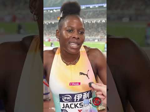 “The title ‘I’m back’ is not for me,” says Shericka Jackson 🔥🇯🇲