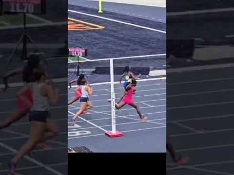 Sashana Johnson Strikes Gold in ECIS 100m Final