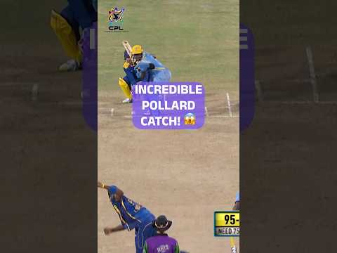 Fletcher STUNNED by Pollard catch! 😱