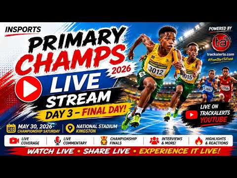 Primary Champs 2026 – Day 3 Live Stream