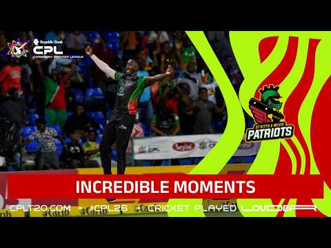 St Kitts and Nevis Patriots BEST Plays and Moments! 🤯