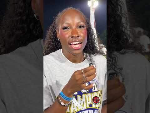 Gabrielle Matthews Leaves SEC Championships Smiling After 10.97 Explosion 🔥
