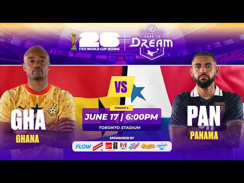 FIRST 10 MINUTES: GHANA vs. PANAMA | FIFA World Cup 2026 | Watch On TVJ | Stream on 1SPOTMEDIA