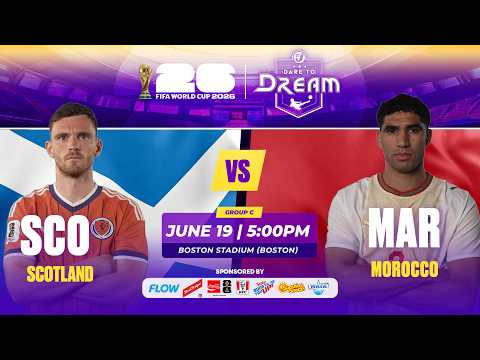 FIRST 10 MINUTES: SCOTLAND vs. MOROCCO | FIFA World Cup 2026 | Watch On TVJ | Stream on 1SPOTMEDIA