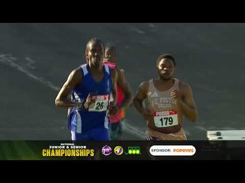 MEN OVER 20 1500M RUN FINAL | JAAA/PUMA National Junior and Senior Championships | Day 2