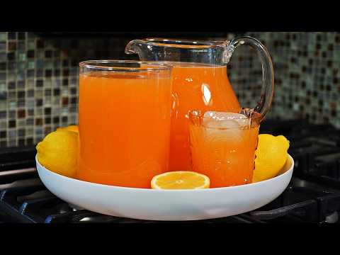 Refreshing Mango Peach Strawberry Lemonade