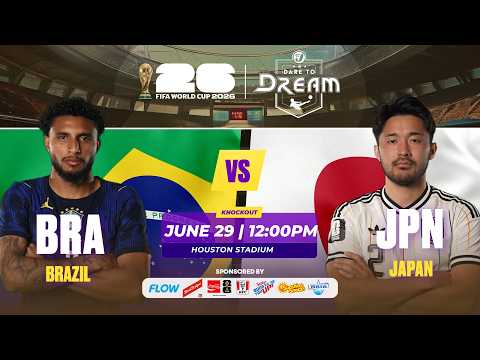 FIRST 10 MINUTES: BRAZIL vs. JAPAN | FIFA WORLD CUP 2026 | WATCH ON TVJ | STREAM ON 1SPOTMEDIA