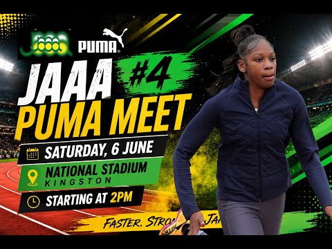 LIVE: JAAA/PUMA Meet #4 | National Stadium Kingston | TrackalertsTV