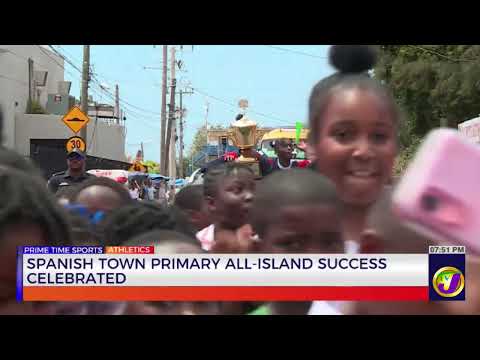Spanish Town Primary All-Island Success Celebrated | TVJ Sports