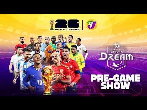 Dare to Dream | Pre-Game Show – KICK OFF | FIFA World Cup 2026 | Watch on TVJ | Stream on 1SPOTMEDIA