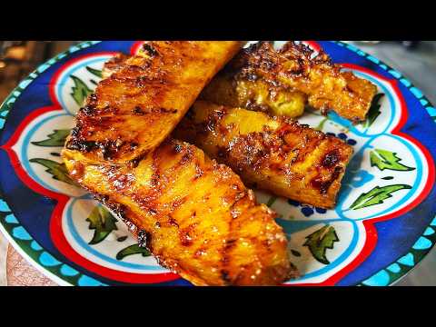 Caramelized Grilled Pineapple, A Summer Delight!