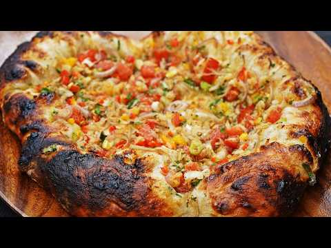 Unforgettable Saltfish Buljol Pizza