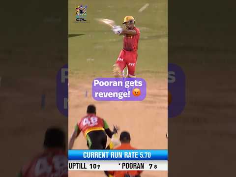 Nicholas Pooran REVENGE! 🔥
