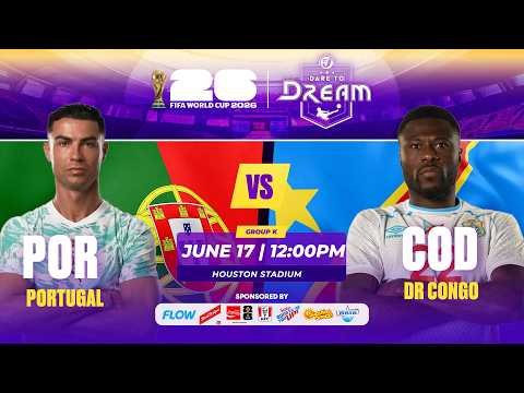 FIRST 10 MINUTES: PORTUGAL vs. DR CONGO | FIFA World Cup 2026 | Watch On TVJ | Stream on 1SPOTMEDIA