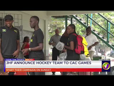 JHF Announce Hockey Team To CAC Games | TVJ Sports