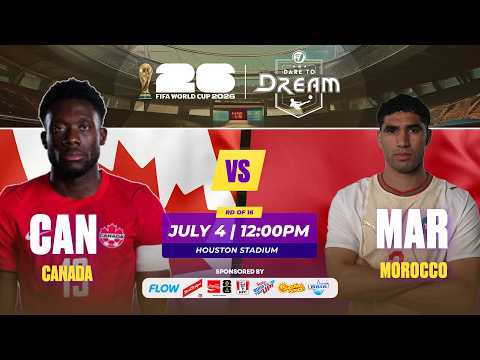 FIRST 10 MINUTES: CANADA vs. MOROCCO | FIFA WORLD CUP 2026 | WATCH ON TVJ | STREAM ON 1SPOTMEDIA